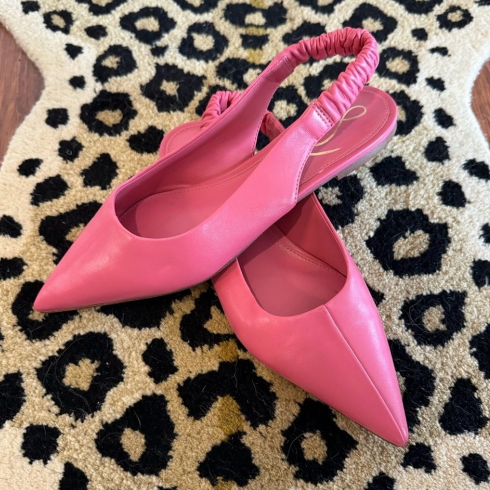 Sam Edelman leather sling-back flats, size 7 - Picture 3 of 3